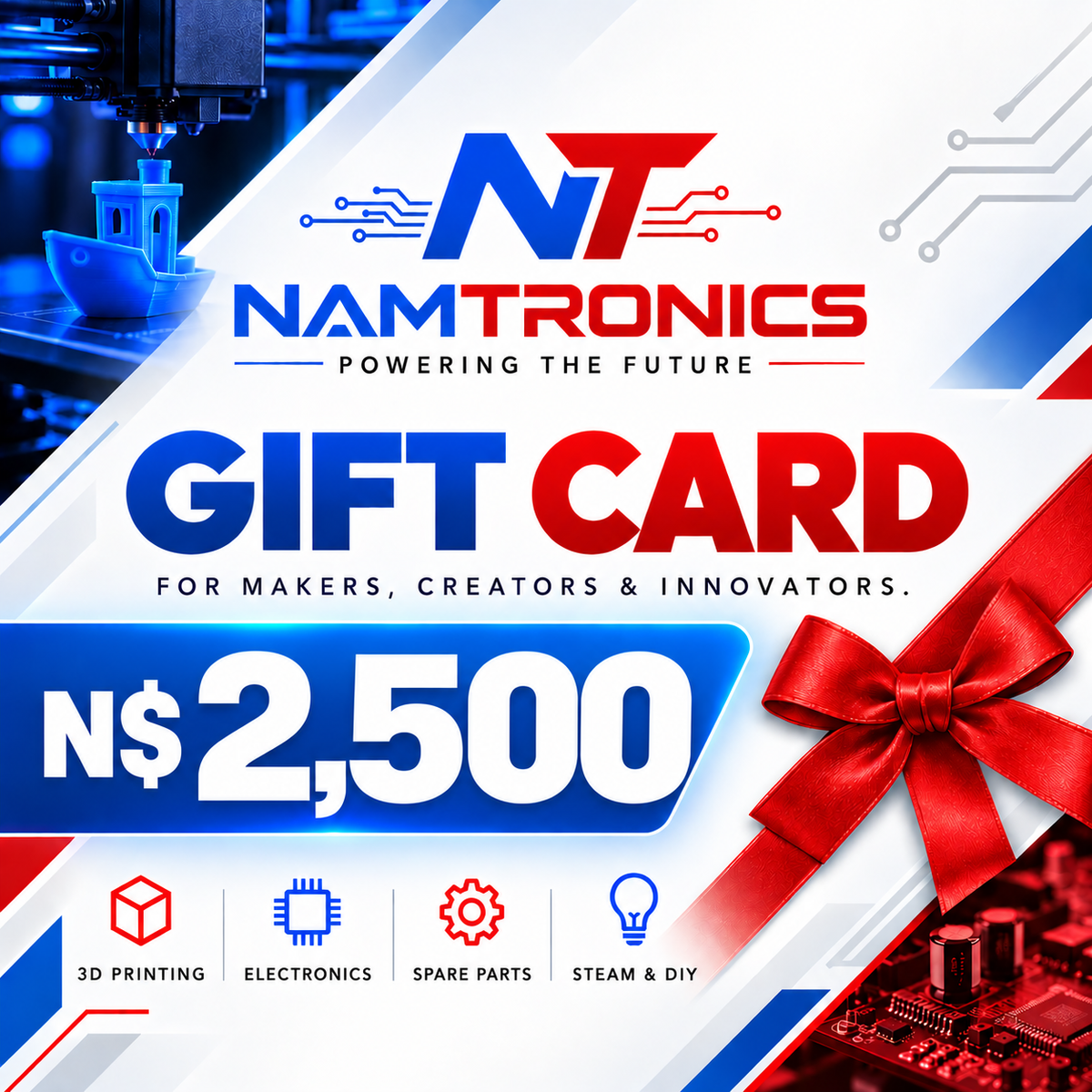 NamTronics Gift Card – N$2,500