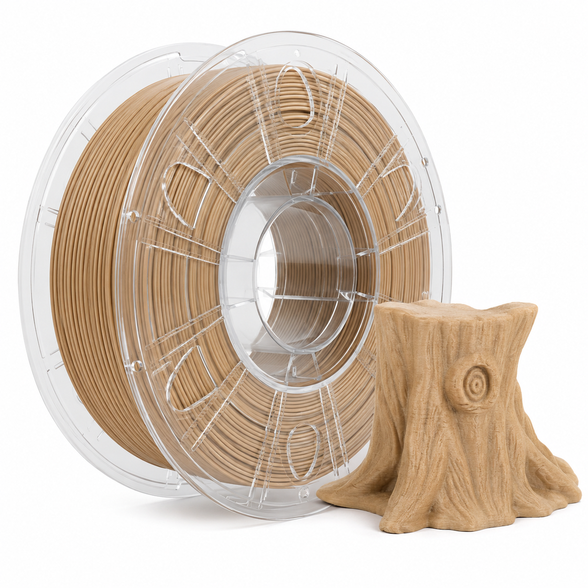 Creality CR-Wood PLA Filament – White Pine 1.75mm 1kg
