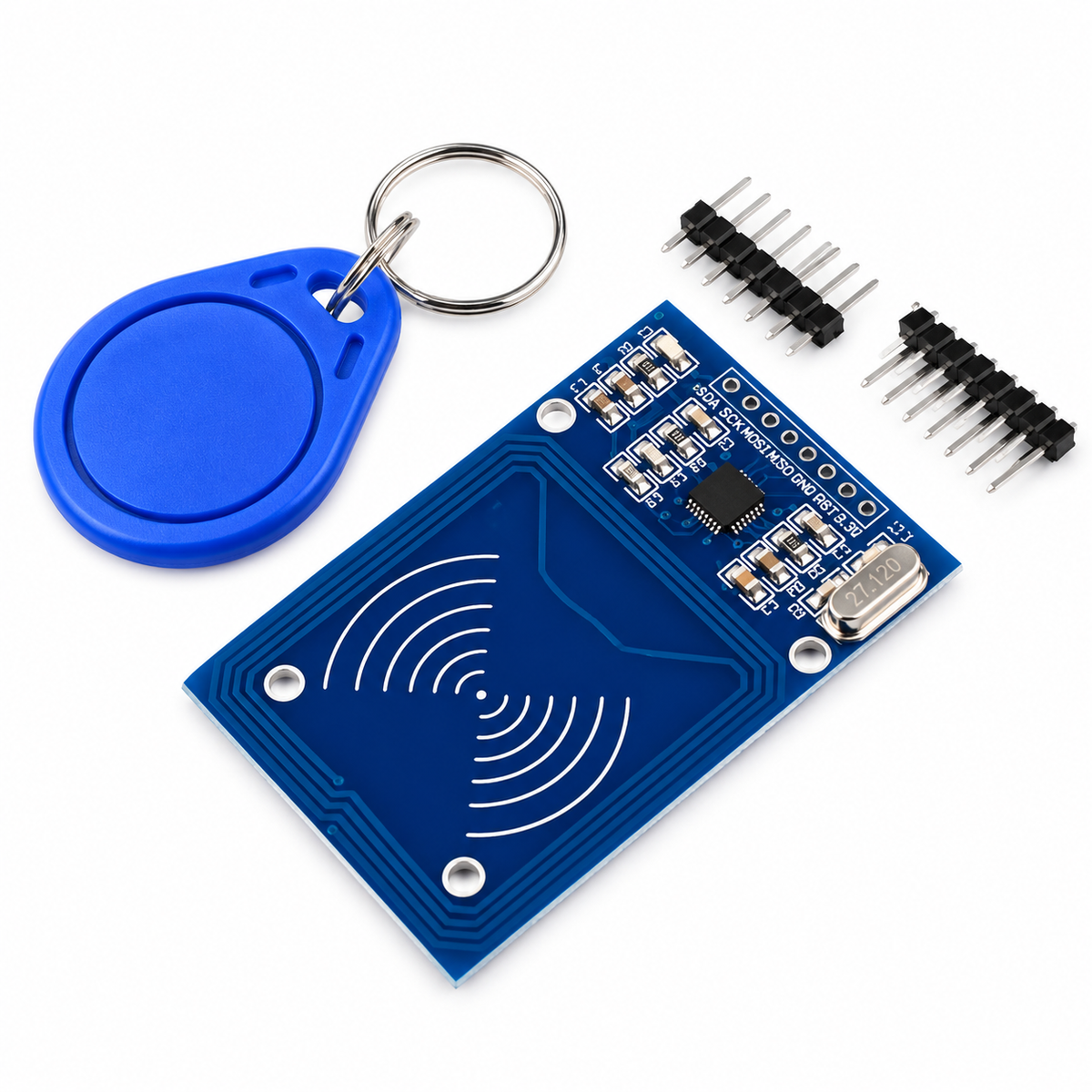 RC522 MFRC522 13.56MHz RFID Card Reader Module with Key Tag