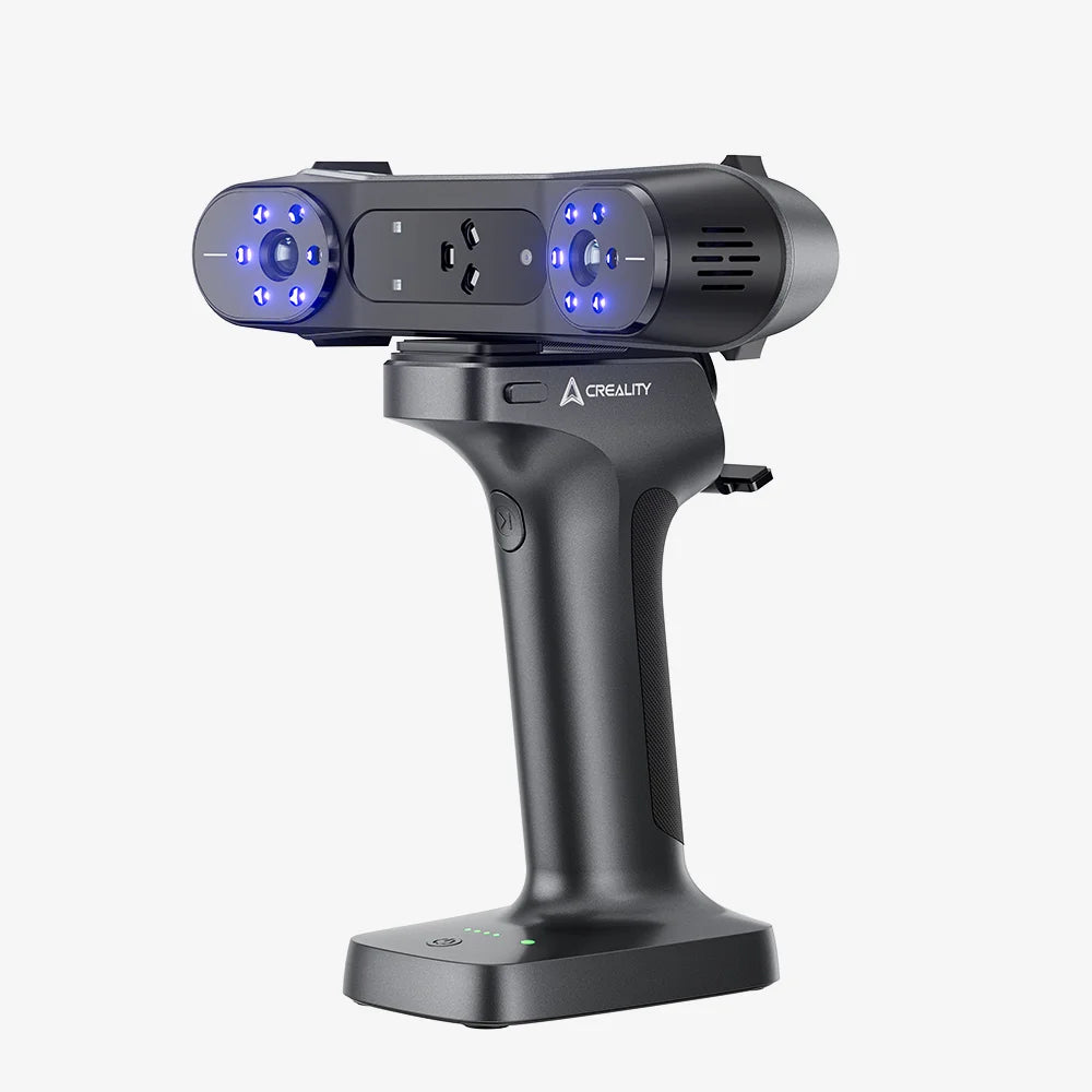 Creality CR-Scan Raptor X Professional 3D Scanner – 34-Line Blue Laser, Wireless & 0.05 mm Accuracy
