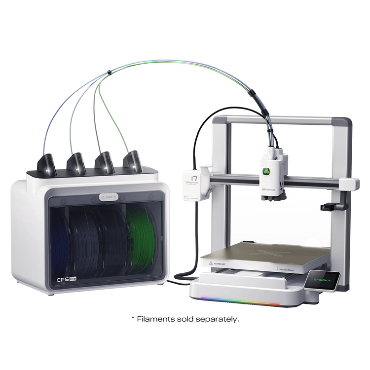 Creality SparkX i7 3D Printer with CFS Lite 4-Filament System – 260 × 260 × 255 mm | Up to 500 mm/s