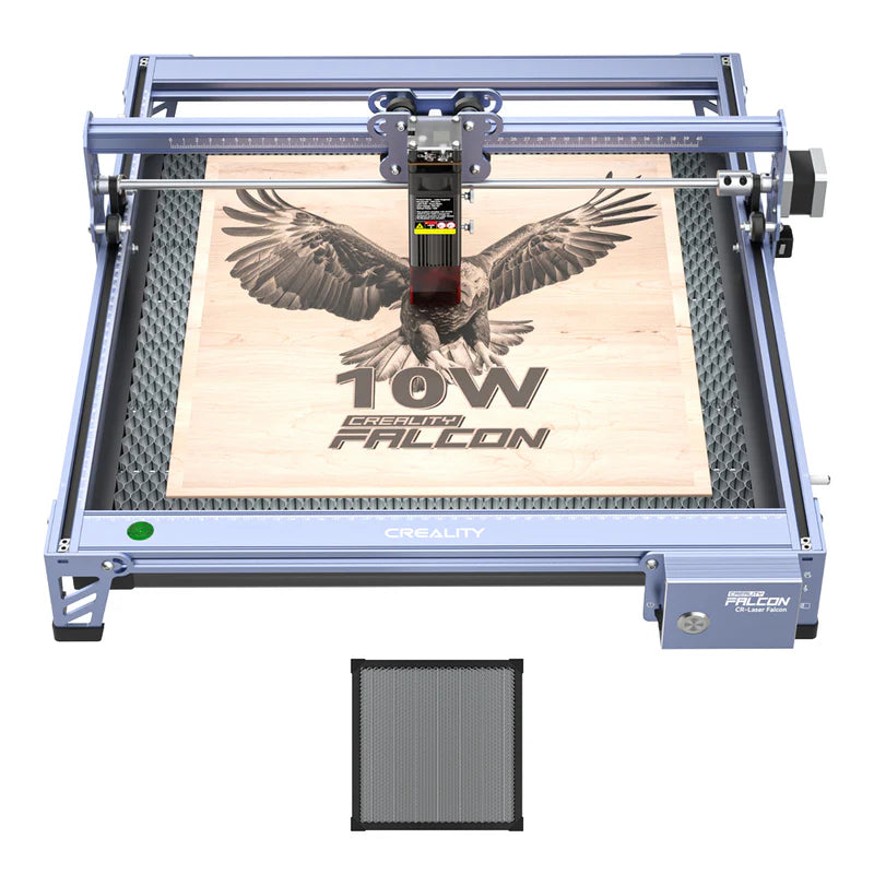 Creality CR-Falcon Laser Engraver 10W Upgrade Kit with Honeycomb Bed
