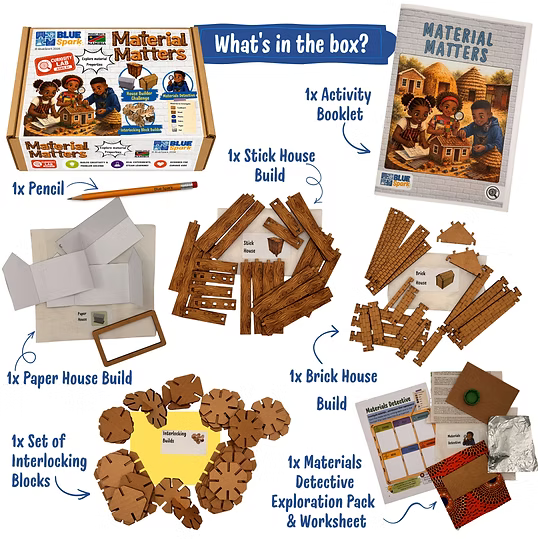 BlueSpark Material Matters – Materials & Engineering STEAM Activity Kit