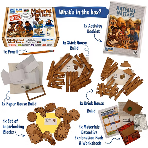 BlueSpark Material Matters – Materials & Engineering STEAM Activity Kit
