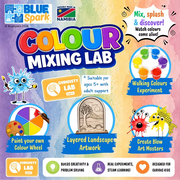 BlueSpark Colour Mixing Lab – Art & Science STEAM Activity Kit