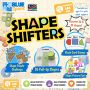 BlueSpark Shape Shifters – Maths & Geometry STEAM Activity Kit