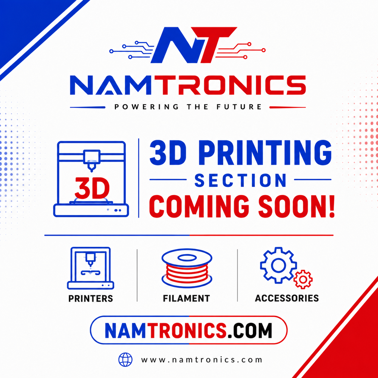 3D Printing Collection – Coming Soon